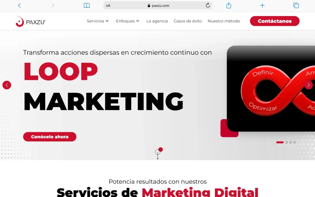 Paxzu - mejores agencias de marketing digital en Latam